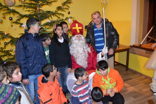 Privítanie Mikuláša 2014