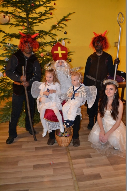 Privítanie Mikuláša 2014