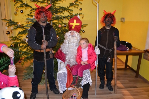 Privítanie Mikuláša 2014
