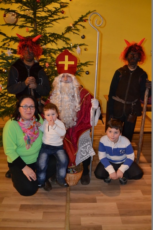 Privítanie Mikuláša 2014