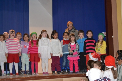 Privítanie Mikuláša 2014