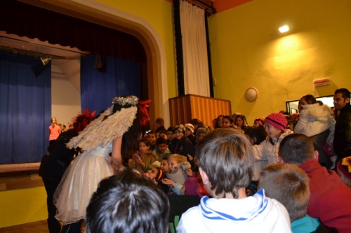 Privítanie Mikuláša 2014