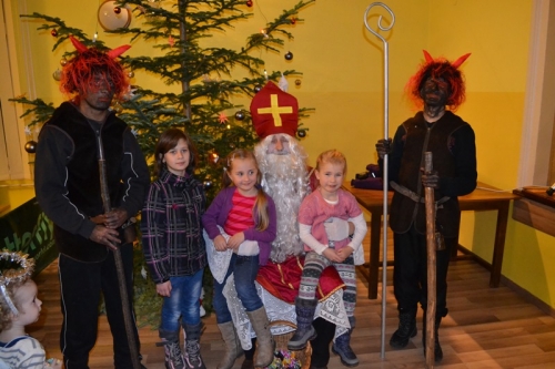 Privítanie Mikuláša 2014