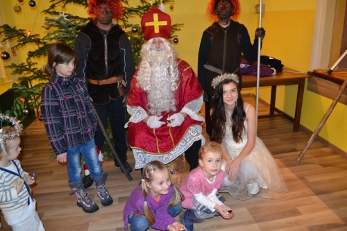 Privítanie Mikuláša 2014