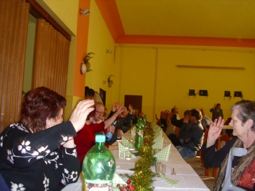 Vianočné posedenie pri stromčeku 2014