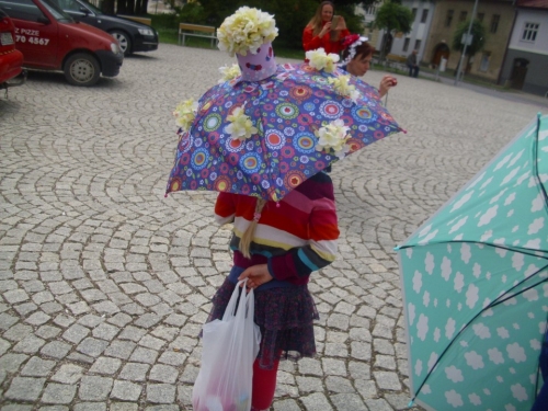 Dáždniková párty a divadlo Polepetko