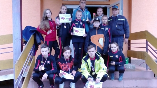 Pohárová súťaž mladých hasičov 2015