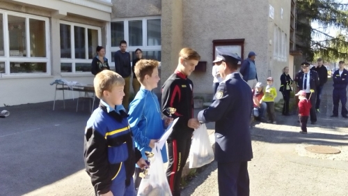 Pohárová súťaž mladých hasičov v Poprade 2015