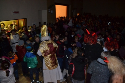 Privítanie Mikuláša 2015