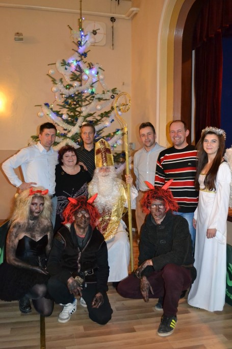 Privítanie Mikuláša 2015