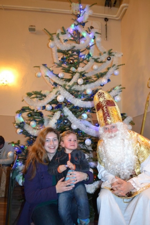 Privítanie Mikuláša 2015
