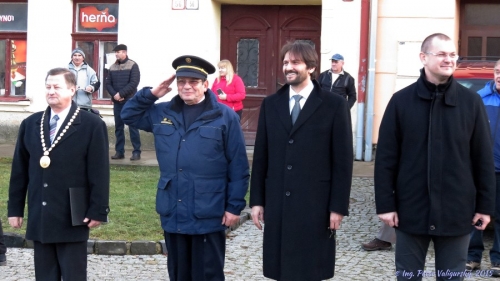 Odovzdávanie hasičskej techniky - 12.12.2015