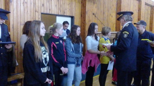 Prvá tohtoročná súťaž mladých hasičov – 5.2.2016