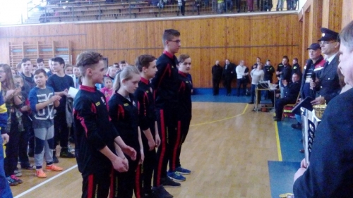 Prvá tohtoročná súťaž mladých hasičov – 5.2.2016