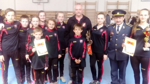 Súťaž podtatranskej hasičskej ligy v Spišskom Bystrom - 16.4.2016