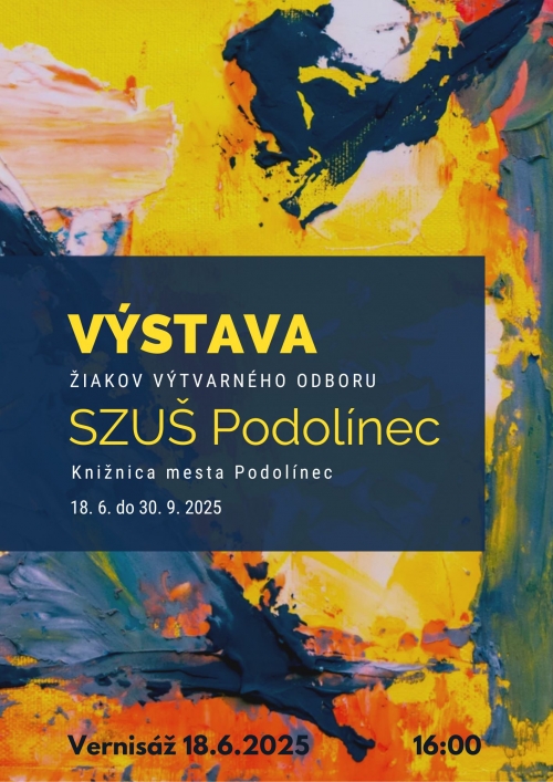 Výstava žiakov - pozvánka