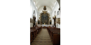 Interiér kláštorneho kostola