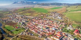 Letecké zábery Podolínca