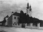 Kláštor - maľba: autorova fikcia