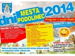Dni mesta Podolínec 2014 - pozvánka