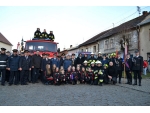 Odovzdávanie hasičskej techniky - 12.12.2015