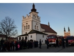 Odovzdávanie hasičskej techniky - 12.12.2015