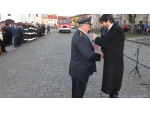 Odovzdávanie hasičskej techniky - 12.12.2015