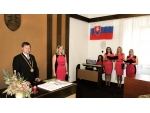 Uvítanie detí do života a posedenie s jubilantmi - marec 2016