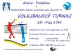 Pozvánka na VOLEJBALOVÝ TURNAJ