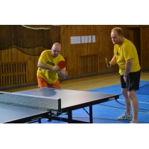 Stolnotenisový turnaj (štvorhry) - 2015