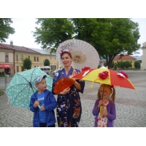 Dáždniková párty a divadlo Polepetko