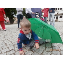 Dáždniková párty a divadlo Polepetko