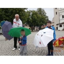 Dáždniková párty a divadlo Polepetko