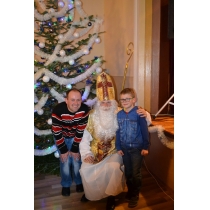 Privítanie Mikuláša 2015
