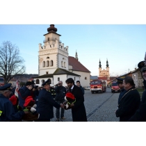 Odovzdávanie hasičskej techniky - 12.12.2015