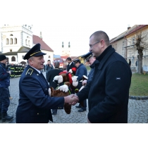Odovzdávanie hasičskej techniky - 12.12.2015