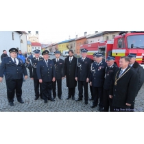 Odovzdávanie hasičskej techniky - 12.12.2015