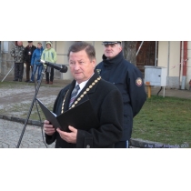 Odovzdávanie hasičskej techniky - 12.12.2015