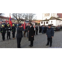 Odovzdávanie hasičskej techniky - 12.12.2015