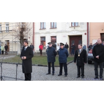 Odovzdávanie hasičskej techniky - 12.12.2015