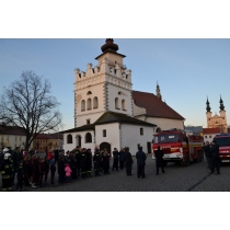 Odovzdávanie hasičskej techniky - 12.12.2015