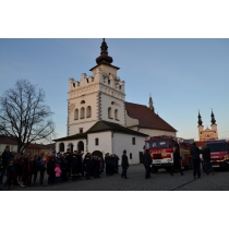 Odovzdávanie hasičskej techniky - 12.12.2015