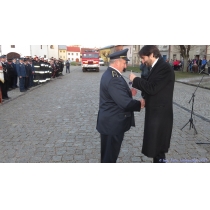 Odovzdávanie hasičskej techniky - 12.12.2015