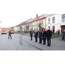 Odovzdávanie hasičskej techniky - 12.12.2015