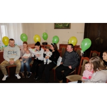 Uvítanie detí do života a posedenie s jubilantmi - marec 2016